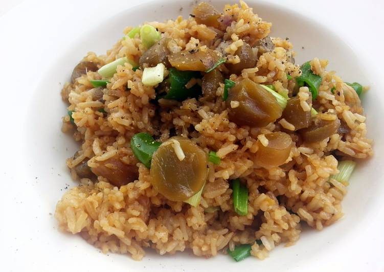 Simple Way to Prepare Ultimate Prickle Lettuce Vegan Fried Rice