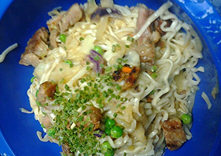 Recipe of Any-night-of-the-week Korean flat noodles
