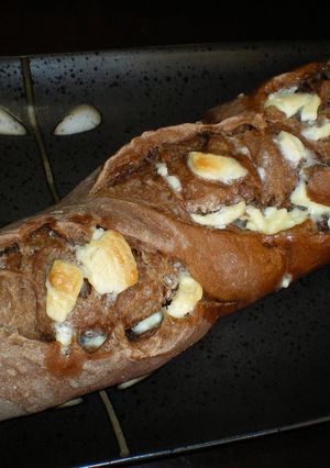 A picture of Mocha French Bread With White Chocolate.