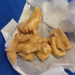 A picture of Melt your mama fish coat.