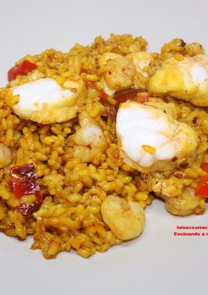 Foto principal de Arroz con rape y gambitas