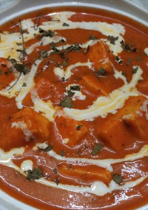 A picture of Shahi paneer.