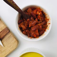 A picture of Refried beans.