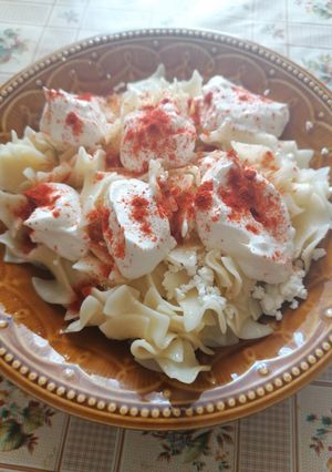 Túrós tészta recept fotója