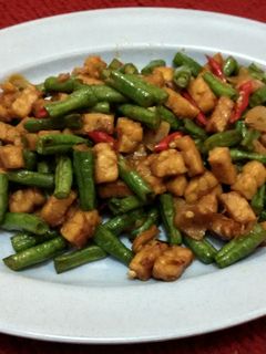 Foto resep Tumis Tempe Kacang Panjang NO MSG