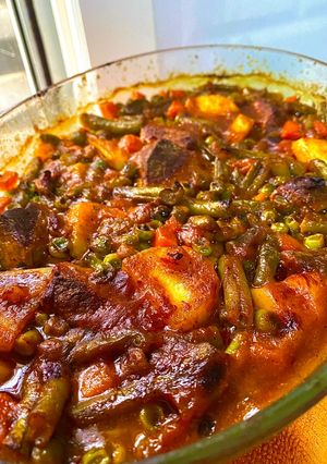 صورة لوصفة تورلي/طاجن لحم بالخضار