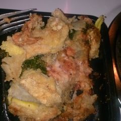 A picture of Zucchini & Eggplant Parmigiana.