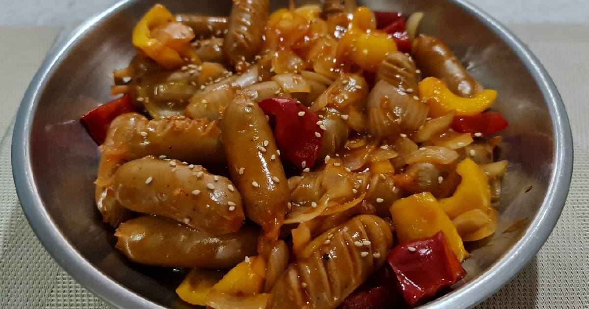 1.298 resep sosis asam manis enak dan sederhana ala rumahan - Cookpad