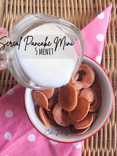 Foto resep Sereal Pancake Mini (Cuma 5 Menit)