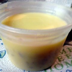 A picture of shallot butter.