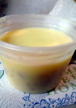 A picture of shallot butter.
