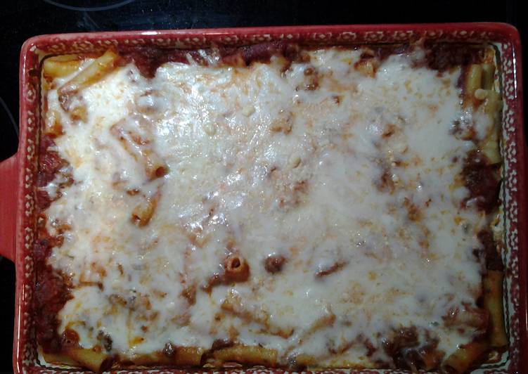 Easy Cheap Dinner Baked Ziti