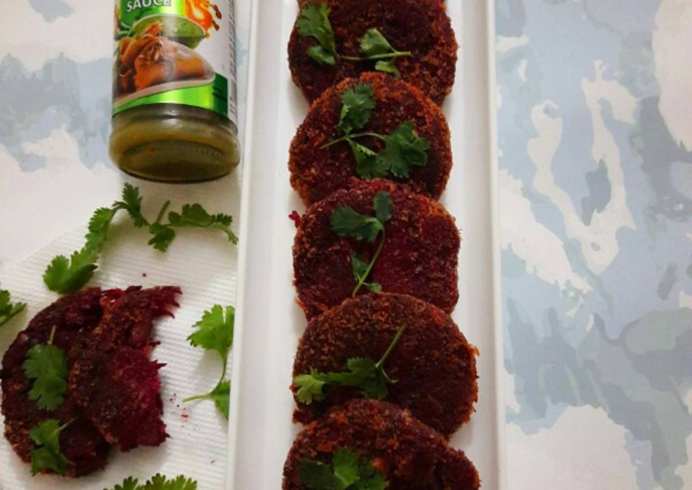 Beetroot cutlets