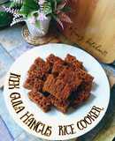 Kek Gula Hangus Rice Cooker / Kek Sarang Semut