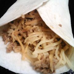 A picture of Beef Burritos.