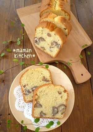 A picture of Candied Chestnut Pound Cake.