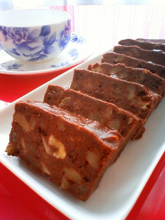 A picture of Moist Macrobiotic Cake with Kanten.