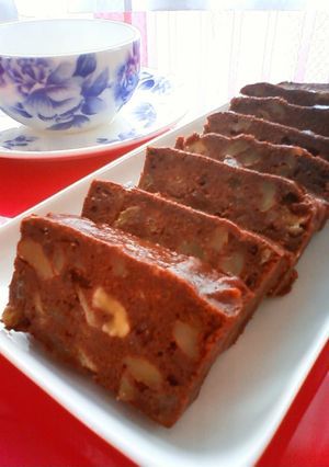 A picture of Moist Macrobiotic Cake with Kanten.