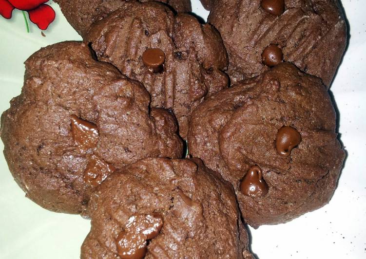 How to Prepare Appetizing Pam's chocolate cookie...