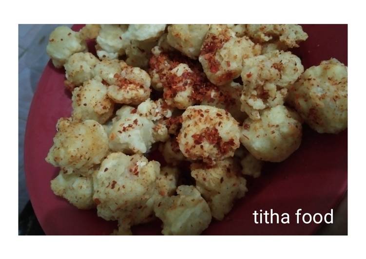 Tahu crispy pedas (ala bon cabe)