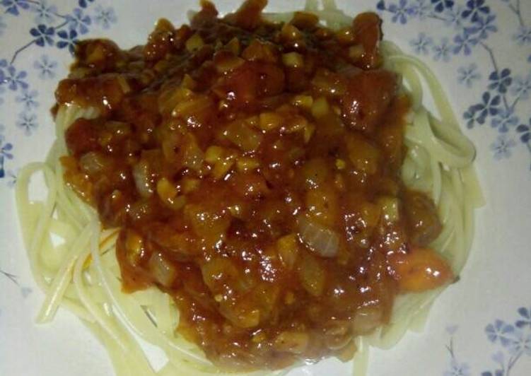Resep Spaghetti saus tiram oleh Alfianita Ayu Larasati 