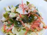 ponzu cabbage salad