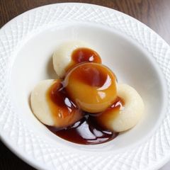 A picture of Healthy Tofu Shiratama Rice Cakes.