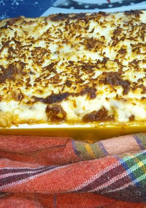 Une photo de Lasagnes à la viande hachée