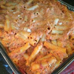 A picture of Baked Ziti.