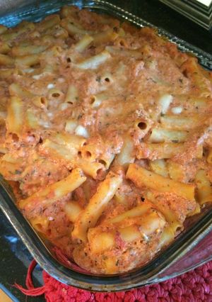A picture of Baked Ziti.