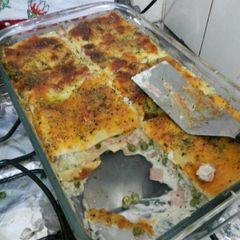 A picture of Lasagna parisiense.