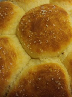 A picture of Simple dinner rolls.