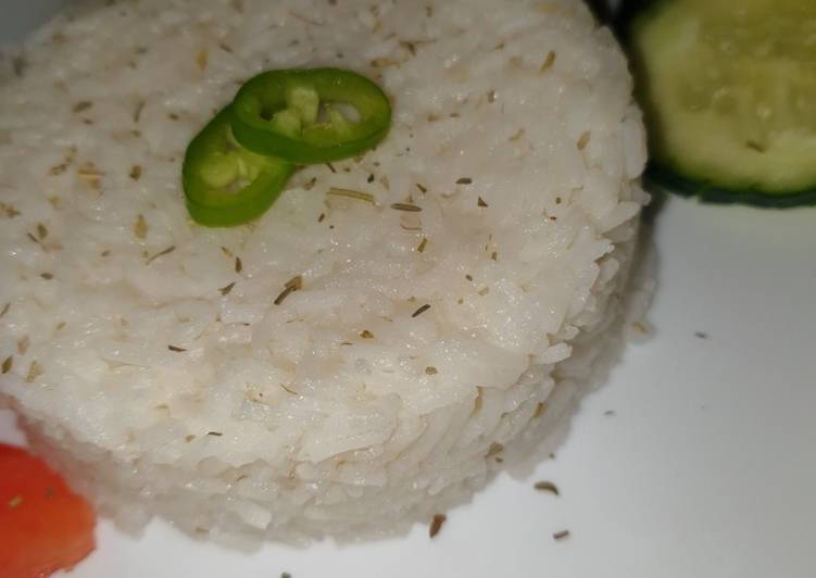 طبق ارز بالبطاطا سوتي 🍚🍟