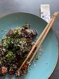 Aubergines rôties Marinade au miso