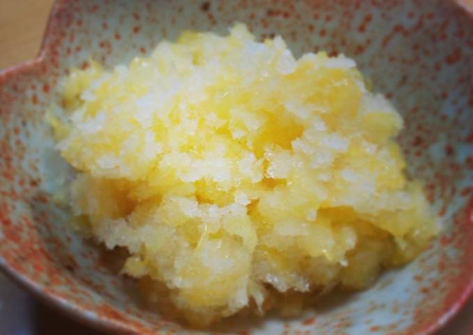 Easiest Way to Prepare Any-night-of-the-week Amazake (Sweet Rice Sake) and Hassaku Icy Sherbet