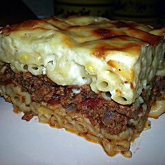 A picture of Pastitsio (Greek Pasta Bake).