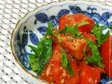 ponzu tomato salad