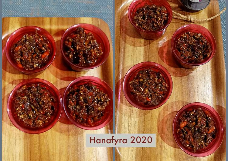 aturan buat Sambal terasi yang sedap