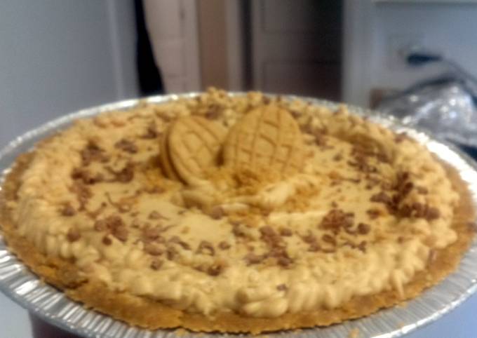 Peanut Butter Pie with Nutter Butter Crust