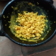 A picture of Egg Bhurji.