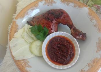 Resep Unik Ayam panggang kecap Ala Rumahan