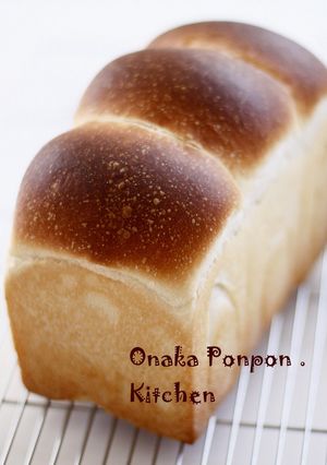 A picture of Fluffy and Moist Bread Loaf Using Homemade Yeast.