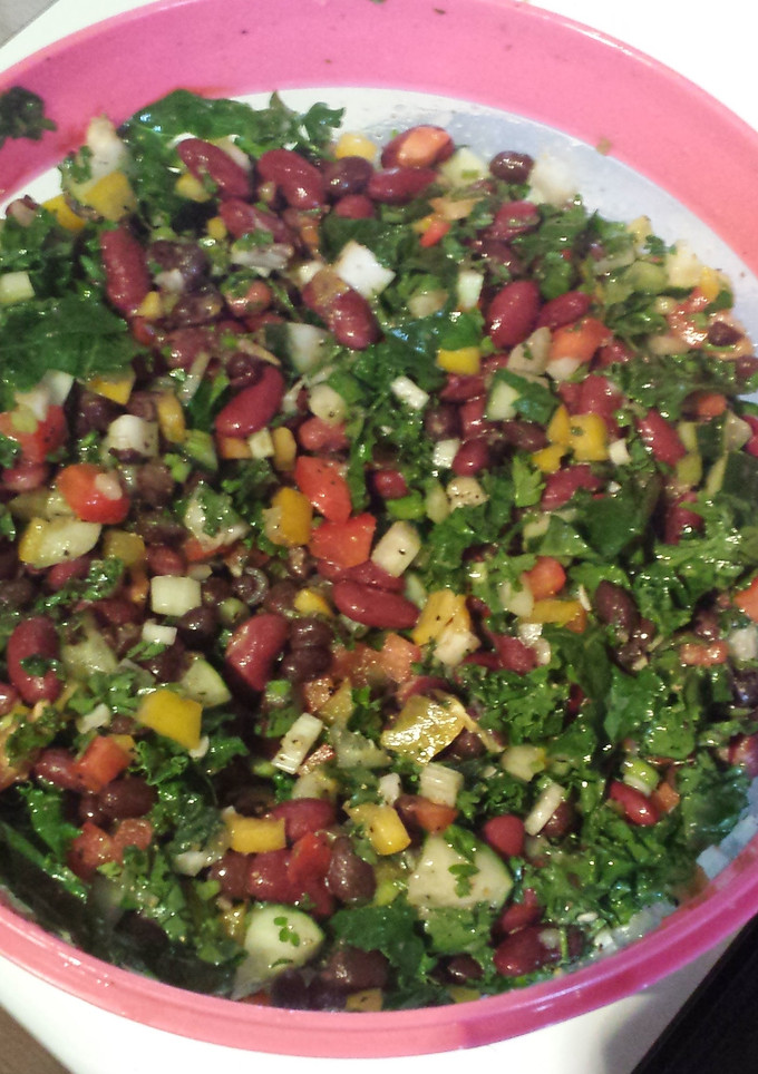 A picture of Bean Salad.