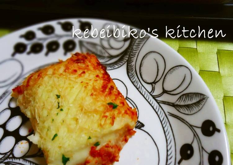 Simple Way to Prepare Favorite Shepherd&#39;s Pie-style Mashed Potato Gratin