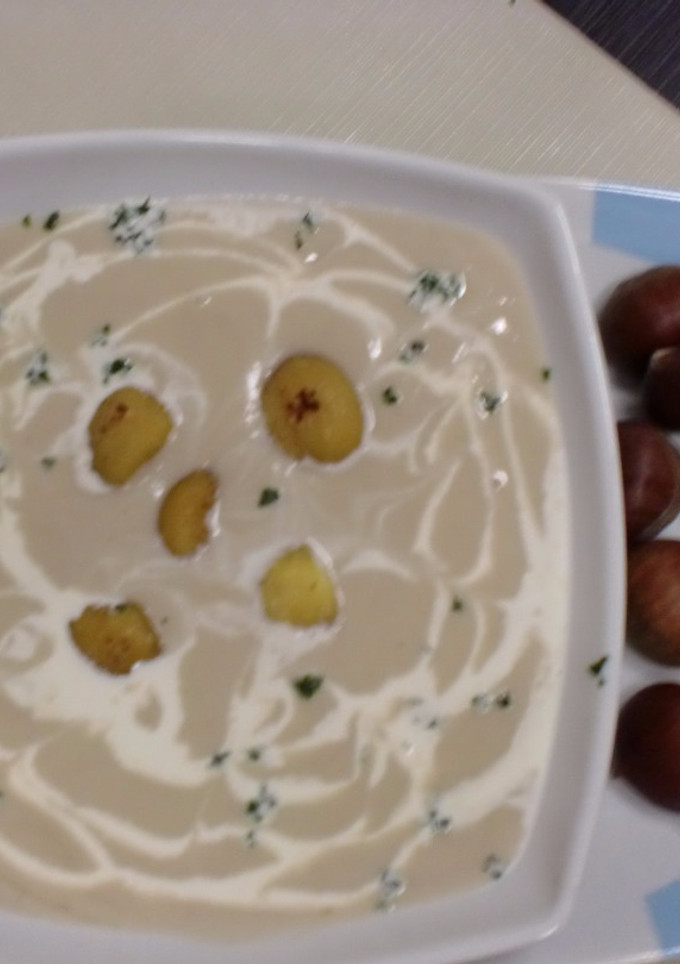 Una foto de Crema de castañas