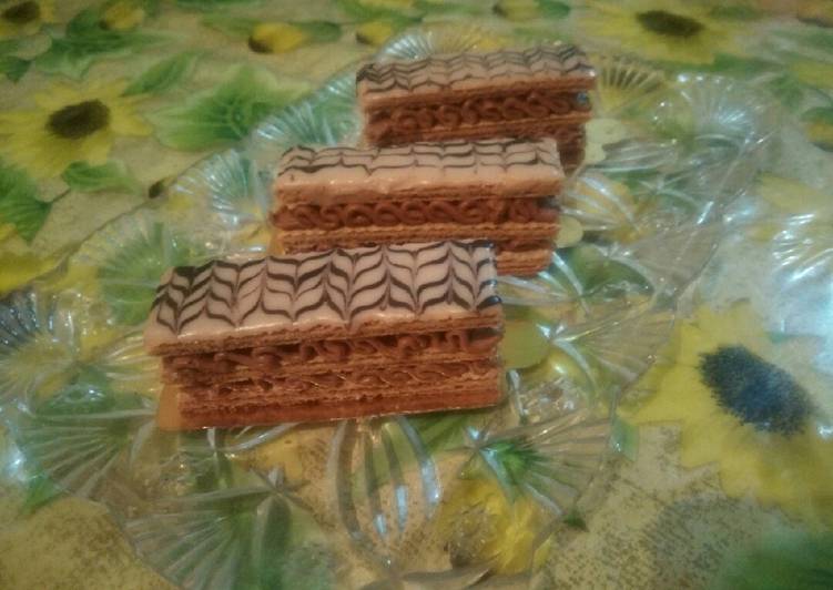 La Délicieuse Recette du Mini mille feuilles