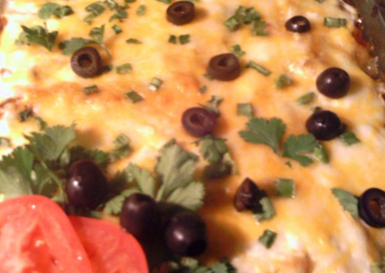 Recipe of Homemade mexican manicotti