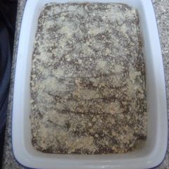 A picture of Nutella mush.