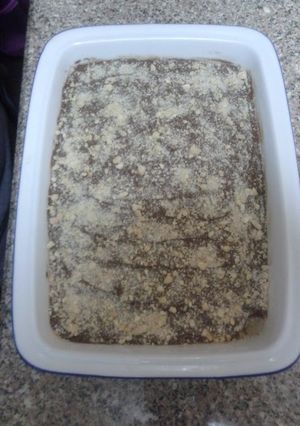 A picture of Nutella mush.