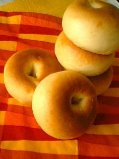 A picture of Tofu Bagels.